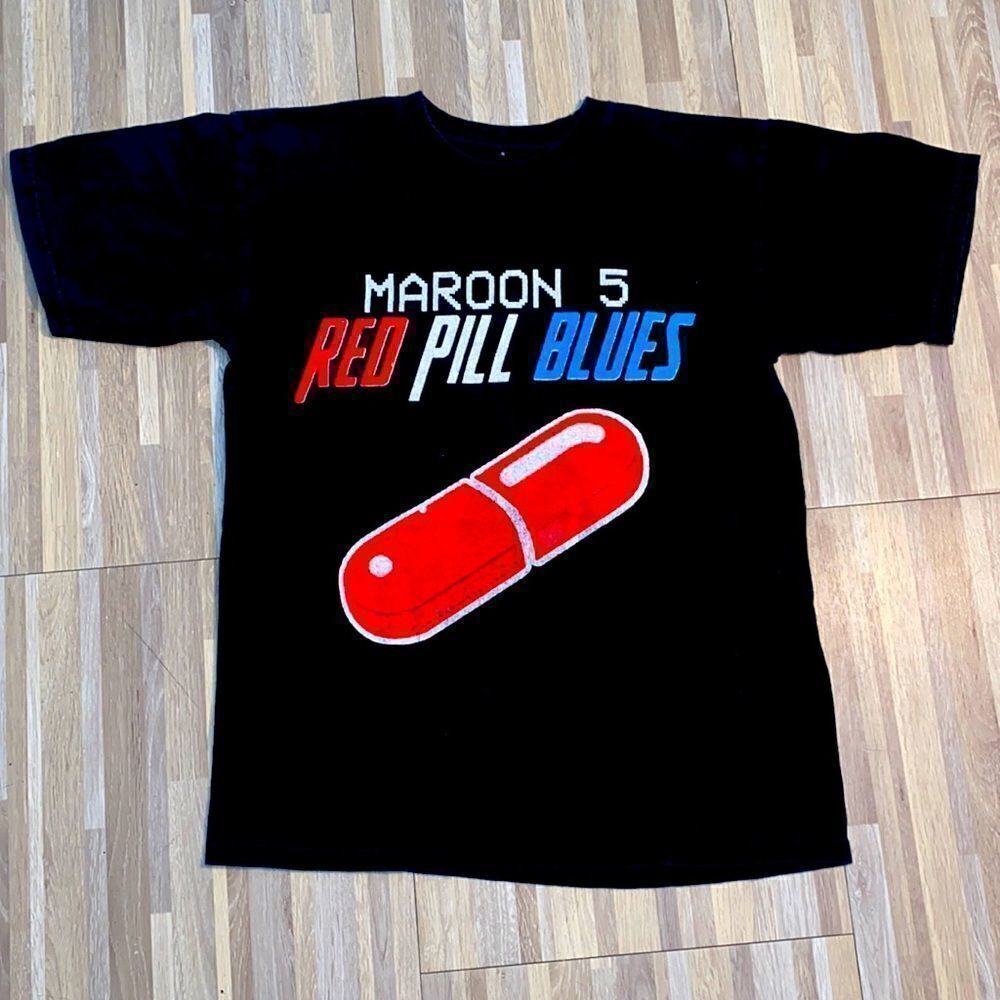 Maroon 5 band concert t shirt size small tour tee